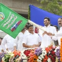 CM Jagan flags off 500 YSR Thalli Bidda Express’ vehicles, says transforming healthcare in AP