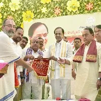 ts cmkcr invited to bhadri sri sitarama kalyanostavam