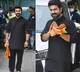 Why Ram Charan walked barefoot in black attire in Mumbai