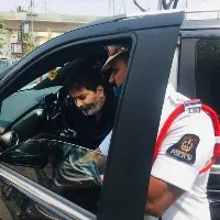 Now Trivikram Srinivas violates traffic rules, gets fined