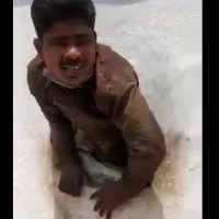 Thief stuck in a temple window