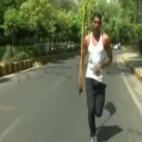 Rajasthan youth ran 350 kms from Sikar to Delhi