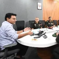 Secunderabad Cantonment Board officials meetsd minister ktr