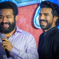 Ram Charan comes to aid of Jr NTR when journo asks him a tough question
