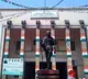 high tension at gandhi bnavan