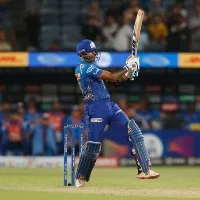 Surya Kumar Yadav flamboyant innings helps Mumbai Indians respectable score