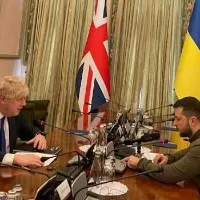 britain pm arrives in ukraine capital