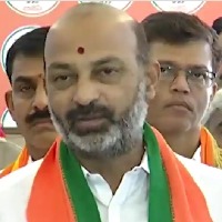 KCR staged maha dharna in Delhi to divert people’s attention: Bandi Sanjay  