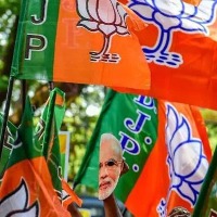BJP holds counter-protest in Hyderabad