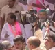 KCR dharna started in Delhi