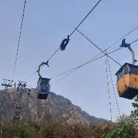 Rope Way Accident In Trikoot Kills 2 and 50 Stranded since 19 hours