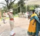 ts governor tamilisai recived police salute at singareni guest house in kottagudem
