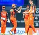 Sunrisers bowlers restricts Gujarat titans despite bad fielding