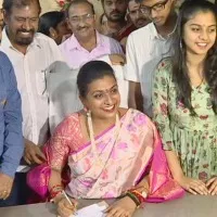roja takes oath