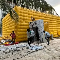 First mobile cinema theater in Andhra Pradesh at Rajanagaram