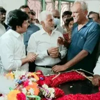vijay sai reddy tributes to cpi narayana wife