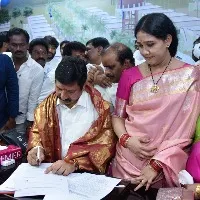 jogi ramesh takes charge as housing minister