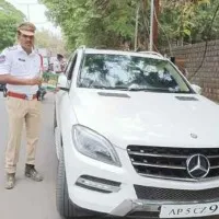 Police Fines Prabhas for violations On His Car