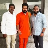 Jr NTR takes Hanuman Mala