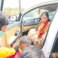 Minister moved by their plight - Provides shoes and snacks