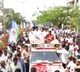 Grand welcome for newly appointed minister Kakani Govardhan Reddy in Nellore