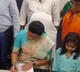 rajani takes oath as minister