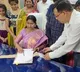 taneti vanita takes charge as ap home minister