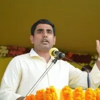 nara lokesh fires on police case on him