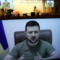 Zelensky hands over Ukraine's EU membership questionnaire to EU envoy