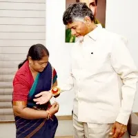 congress mla seethakka birth day greetings to chandrababu