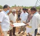 ttd chairman yv subbareddy inspects work of venkateswara swamy temple in jammu