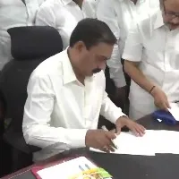 kakani takes oath as minister