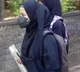 girl students cameto examination hall with hijab