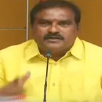 Nimmala Ramanaidu press meet on Polavaram project