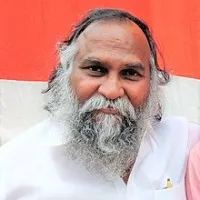 Jagga Reddy stages protest in front of Ganadhi Bhavan demanding Puvvada's ouster
