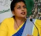 Roja terms Chandrababu as maniac, alleges TDP leaders involved in call money sex racket protected