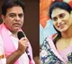 KTR interesting comments on YS Sharmila party YSRTP