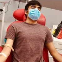 Pawan Kalyan son Akira Nandan donates blood