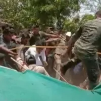Pawan Kalyan helps Police Officer who fell down