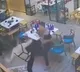 Waitress counter attack on raged customers