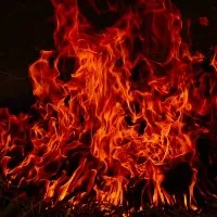 Youth set girl friend on fire