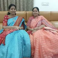 ap home minister taneti vanita meets ex minister sucharitha