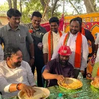 kishan reddy visits singareni