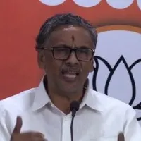 bjp leader nvss prabhakar fire trs flexies in hyderabad