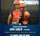 196 is the target to gujarat titans in ipl match with hyderaba sunrisers