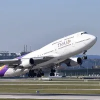 Tyre of Thai Airways plane bursts, 150 people escape unhurt