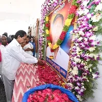 CM KCR pays tribute to Nakrekal MLA Chirumarthi Lingaiah’s father