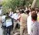si and a constable injured in ysrcp stone pelting