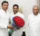 mekapati rajamohan reddy meets ys jagan with his som vikram reddy