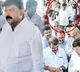 Union Minister inspects the works of Gilakadindi Harbor Ex minister Perni Nani stands away